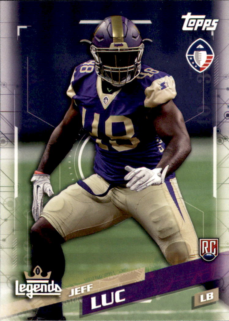 A9018- 2019 Topps AAF Football Cards 1-175 +Inserts -You Pick- 15+ FREE US SHIP - Picture 32 of 313