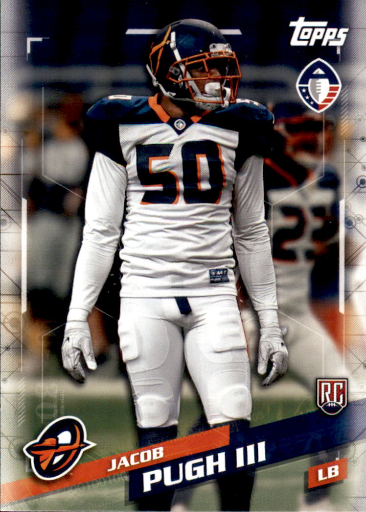 A9018- 2019 Topps AAF Football Cards 1-175 +Inserts -You Pick- 15+ FREE US SHIP - Picture 64 of 313