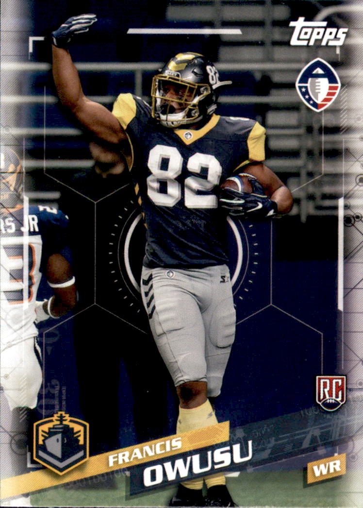 A9018- 2019 Topps AAF Football Cards 1-175 +Inserts -You Pick- 15+ FREE US SHIP - Picture 70 of 313