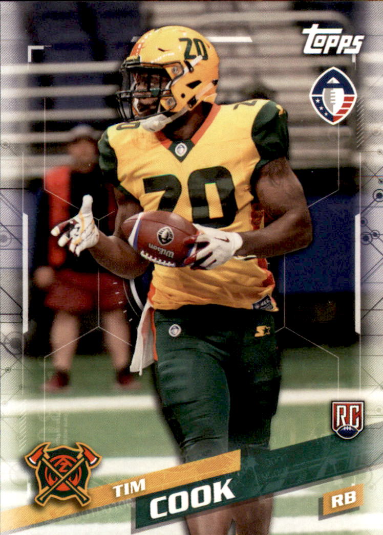 A9018- 2019 Topps AAF Football Cards 1-175 +Inserts -You Pick- 15+ FREE US SHIP - Picture 108 of 313