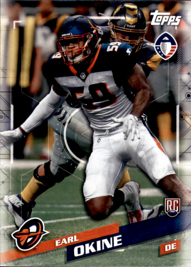 A9018- 2019 Topps AAF Football Cards 1-175 +Inserts -You Pick- 15+ FREE US SHIP - Picture 156 of 313