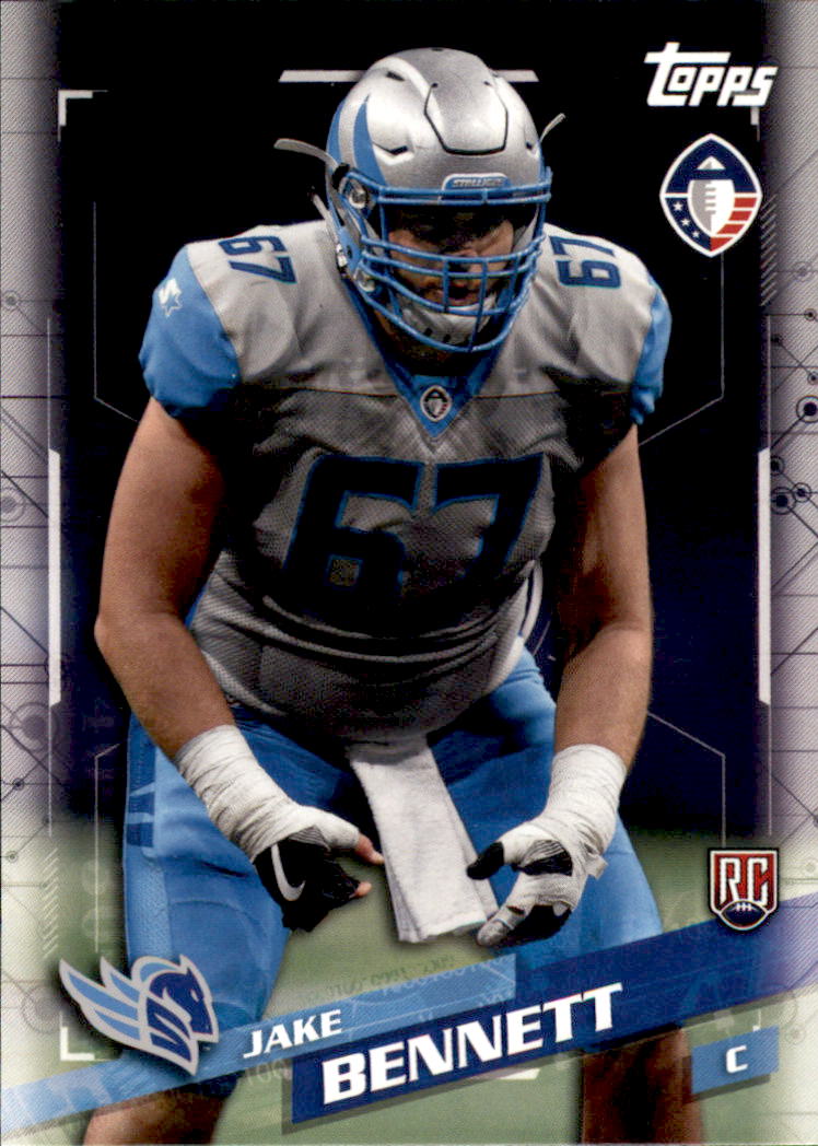 A9018- 2019 Topps AAF Football Cards 1-175 +Inserts -You Pick- 15+ FREE US SHIP - Picture 158 of 313