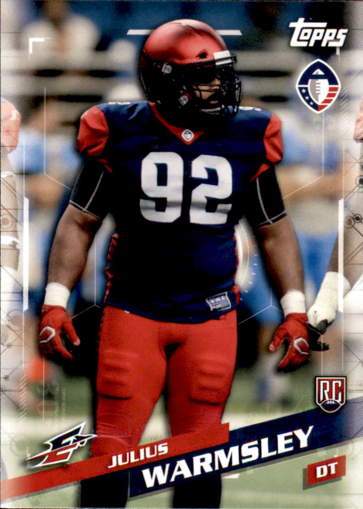 A9018- 2019 Topps AAF Football Cards 1-175 +Inserts -You Pick- 15+ FREE US SHIP - Picture 168 of 313