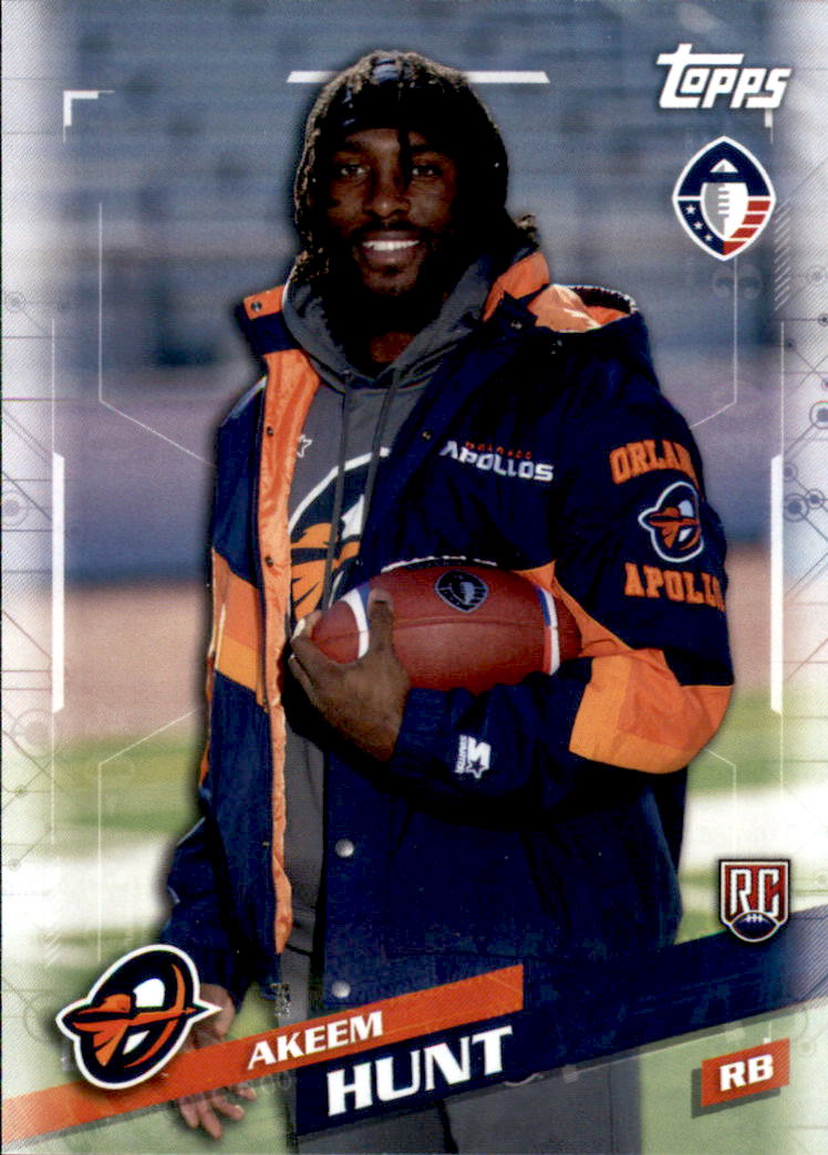 A9018- 2019 Topps AAF Football Cards 1-175 +Inserts -You Pick- 15+ FREE US SHIP - Picture 174 of 313