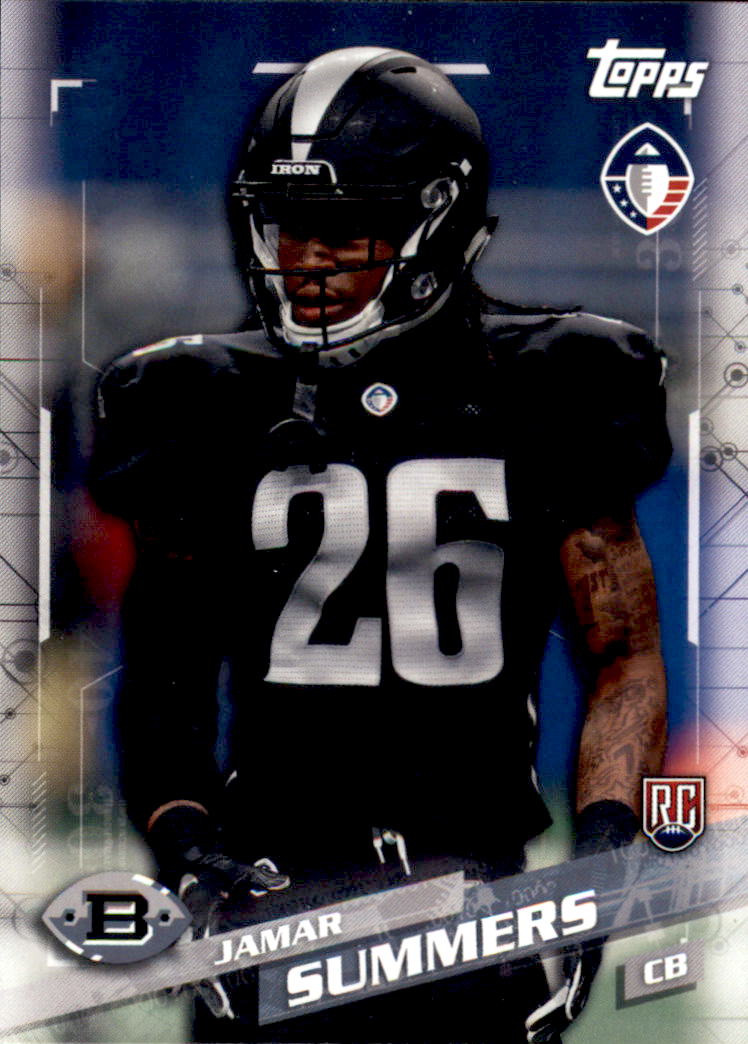 A9018- 2019 Topps AAF Football Cards 1-175 +Inserts -You Pick- 15+ FREE US SHIP - Picture 200 of 313