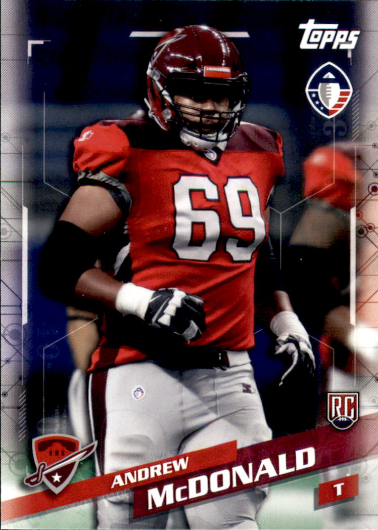 A9018- 2019 Topps AAF Football Cards 1-175 +Inserts -You Pick- 15+ FREE US SHIP - Picture 214 of 313