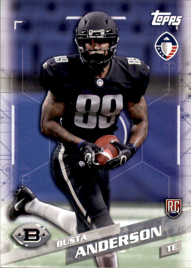 A9018- 2019 Topps AAF Football Cards 1-175 +Inserts -You Pick- 15+ FREE US SHIP - Picture 222 of 313