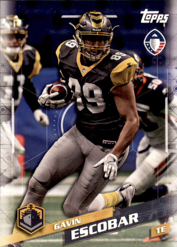 A9018- 2019 Topps AAF Football Cards 1-175 +Inserts -You Pick- 15+ FREE US SHIP - Picture 224 of 313