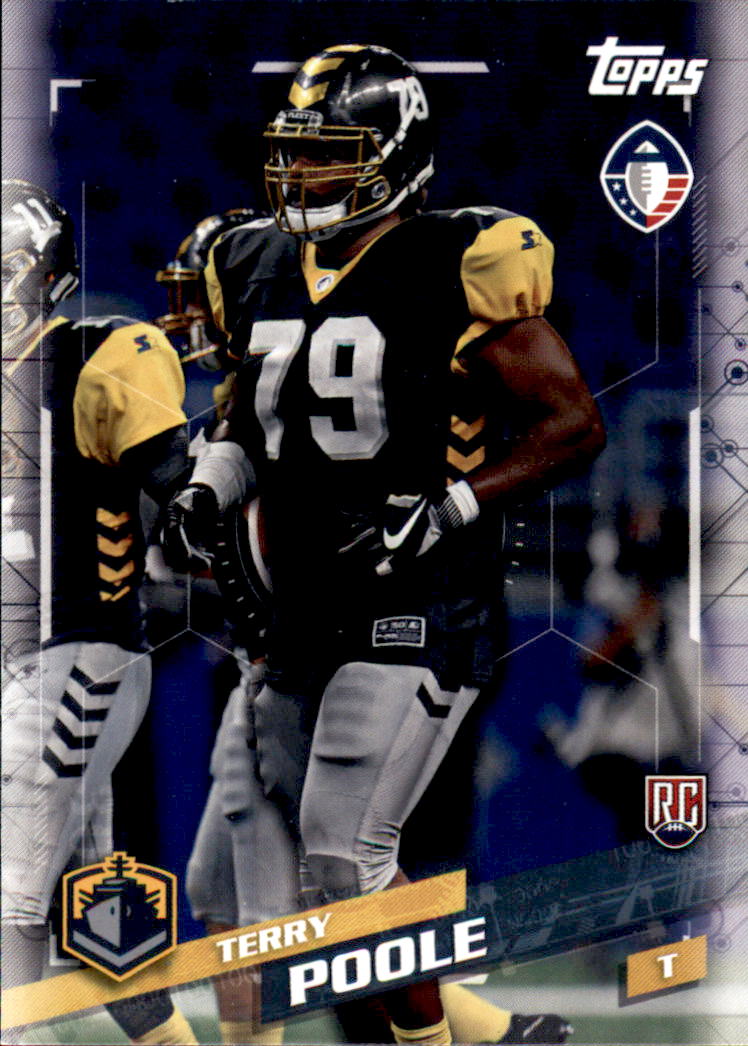 A9018- 2019 Topps AAF Football Cards 1-175 +Inserts -You Pick- 15+ FREE US SHIP - Picture 246 of 313