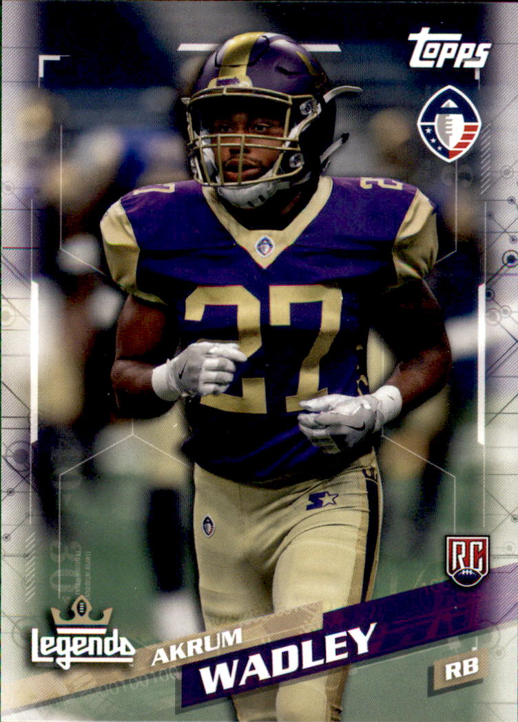 A9018- 2019 Topps AAF Football Cards 1-175 +Inserts -You Pick- 15+ FREE US SHIP - Picture 288 of 313