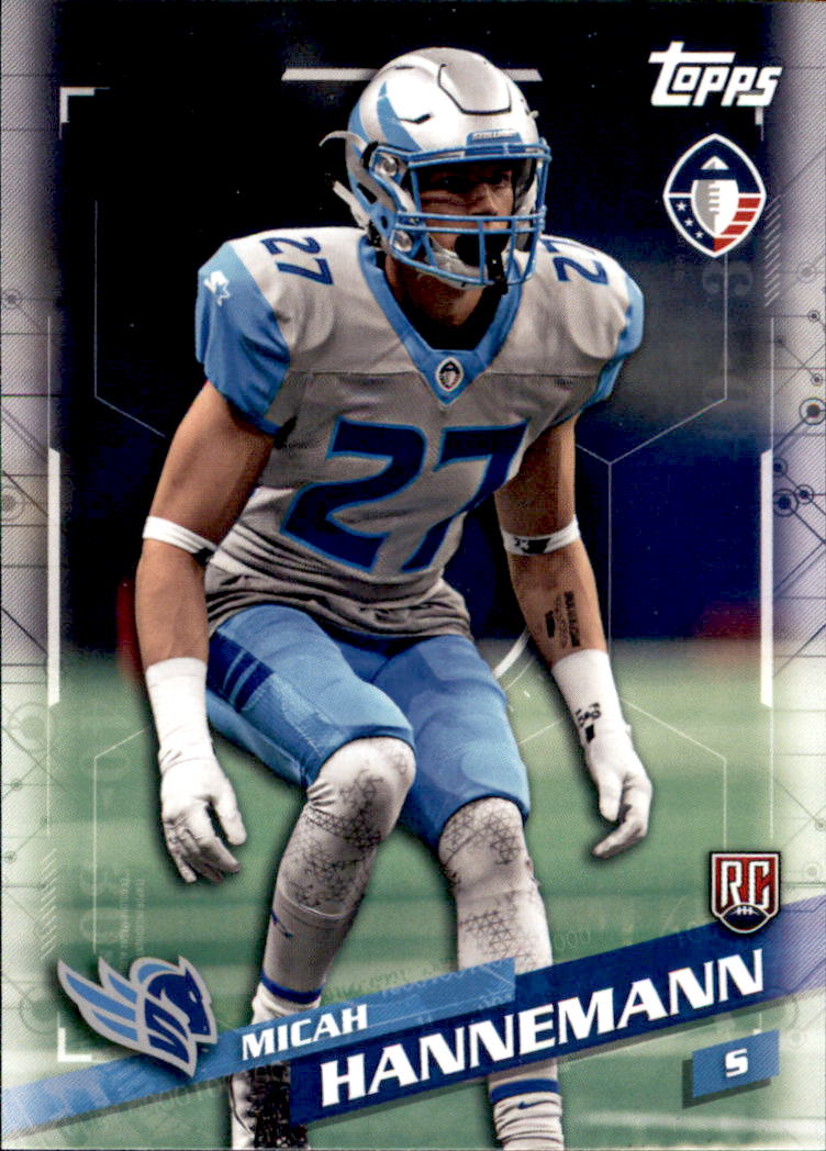 A9018- 2019 Topps AAF Football Cards 1-175 +Inserts -You Pick- 15+ FREE US SHIP - Picture 306 of 313