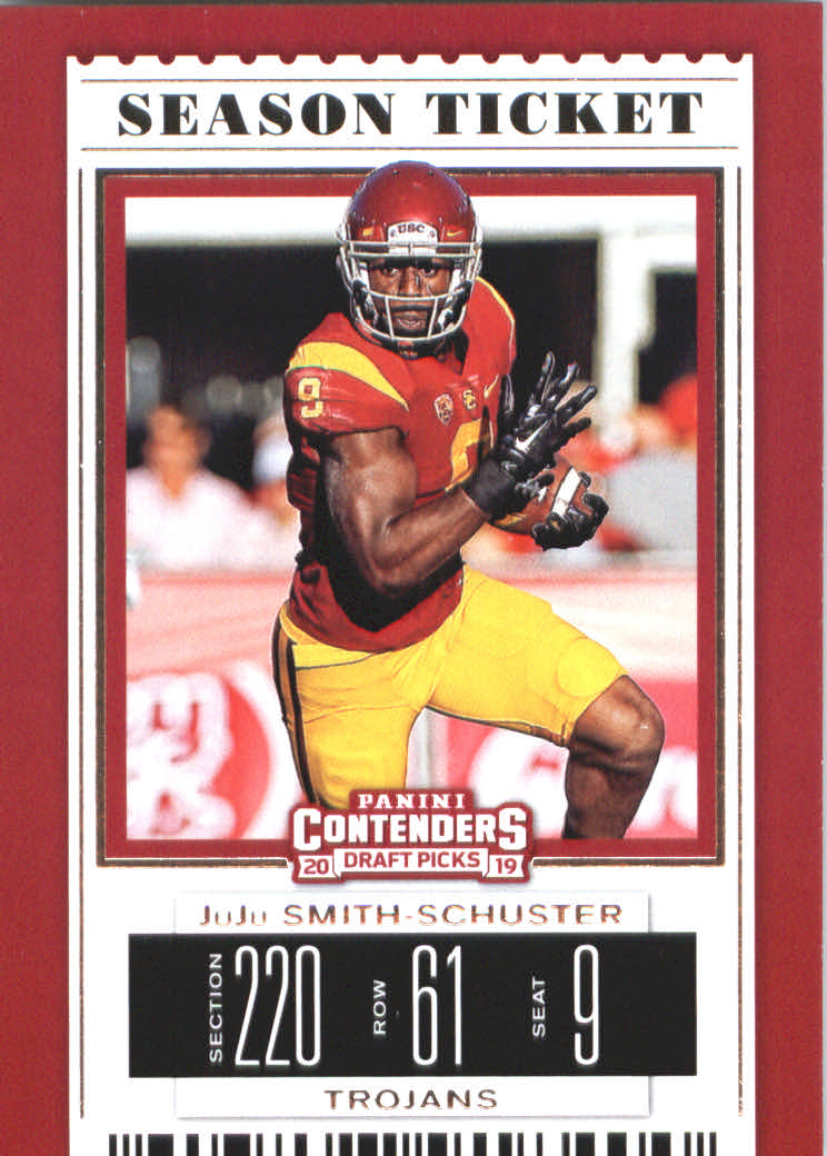 2021 Panini Contenders Season Ticket #83 JuJu Smith-Schuster