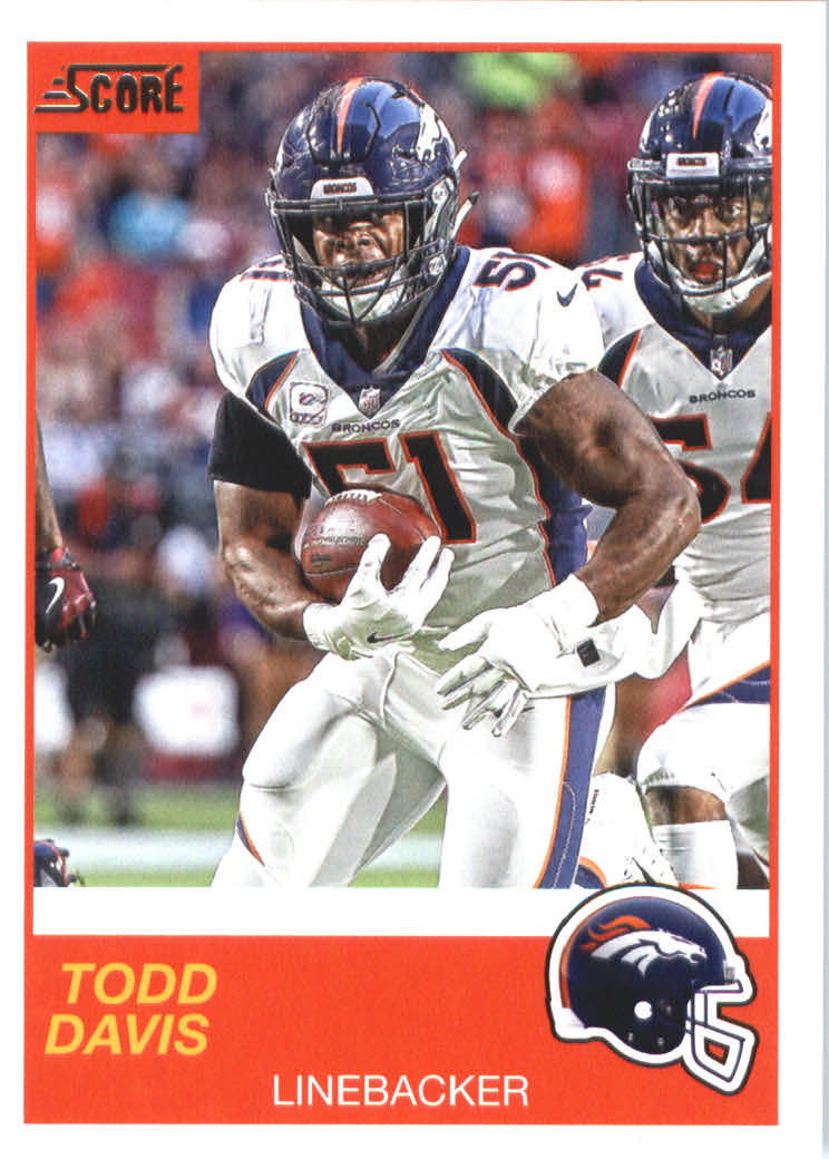 2019 Score #15 Todd Davis