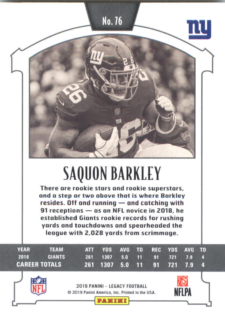 2019 Panini Legacy Football Card Pick - Bild 153 von 401