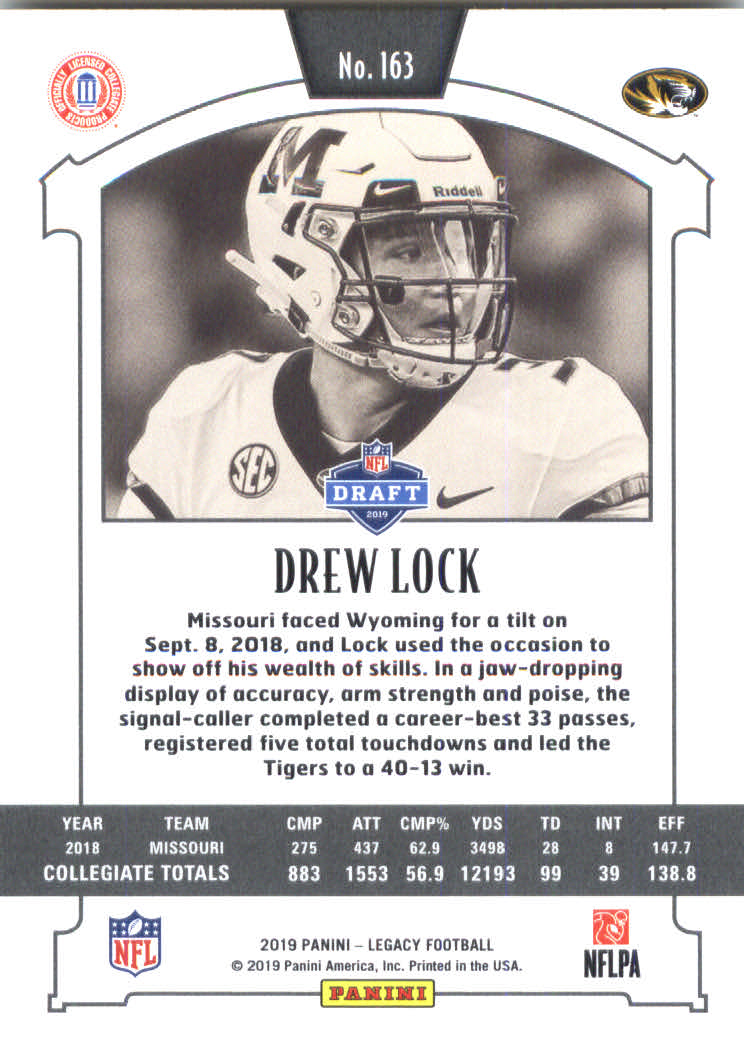 2019 Panini Legacy Football Card Pick - Bild 319 von 401