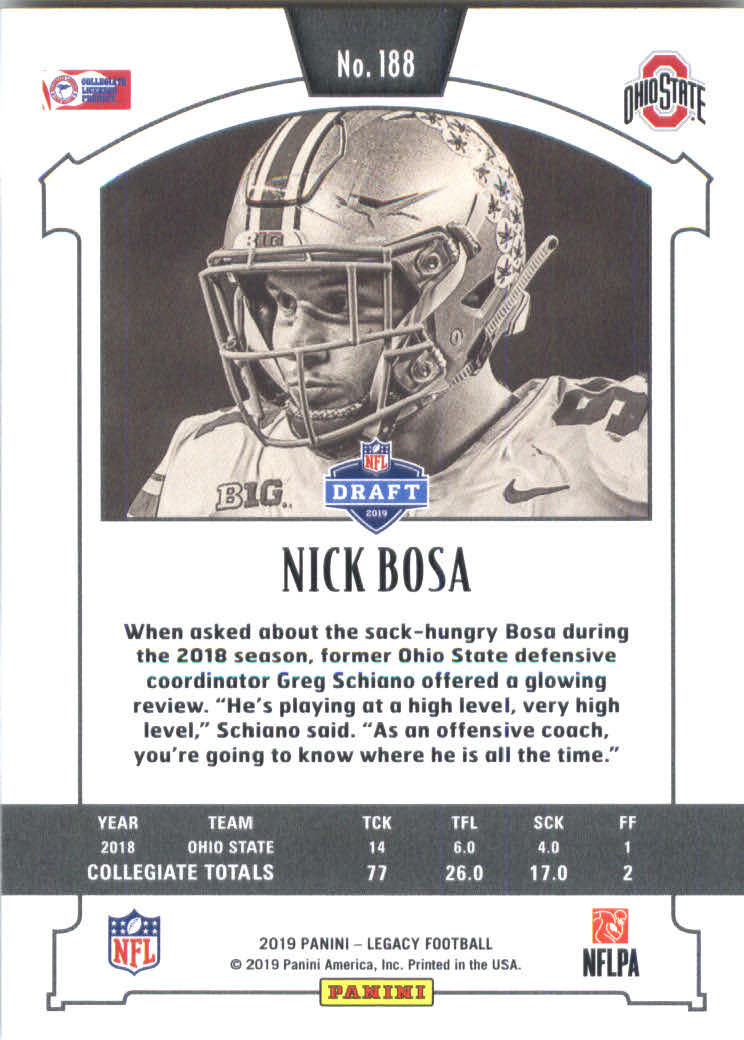2019 Panini Legacy Football Card Pick - Bild 369 von 401