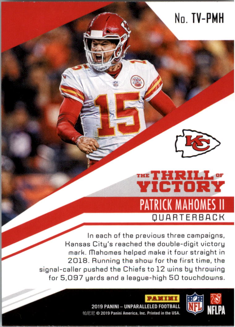 2019 Rookies and Stars Precision Passers #2 Patrick Mahomes II