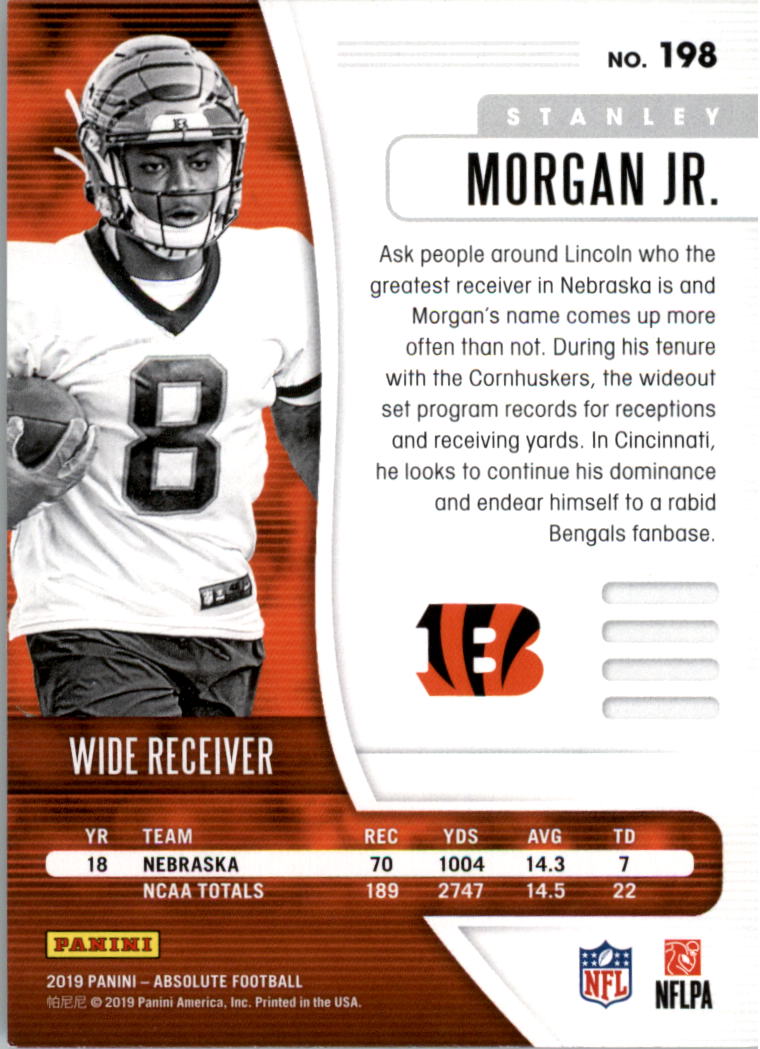 A7439- 2019 Absolute Football Cards 1-200 +Inserts -You Pick- 15+ FREE US SHIP - Picture 193 of 203