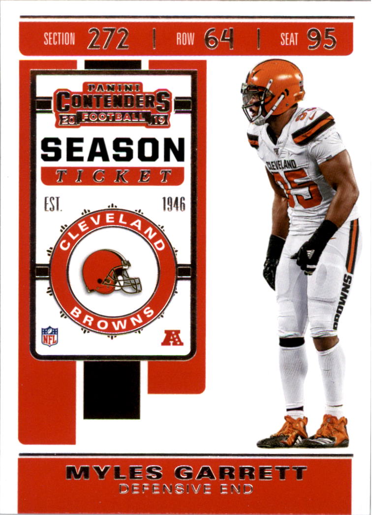 : 2017 Donruss #356 Myles Garrett Cleveland Browns