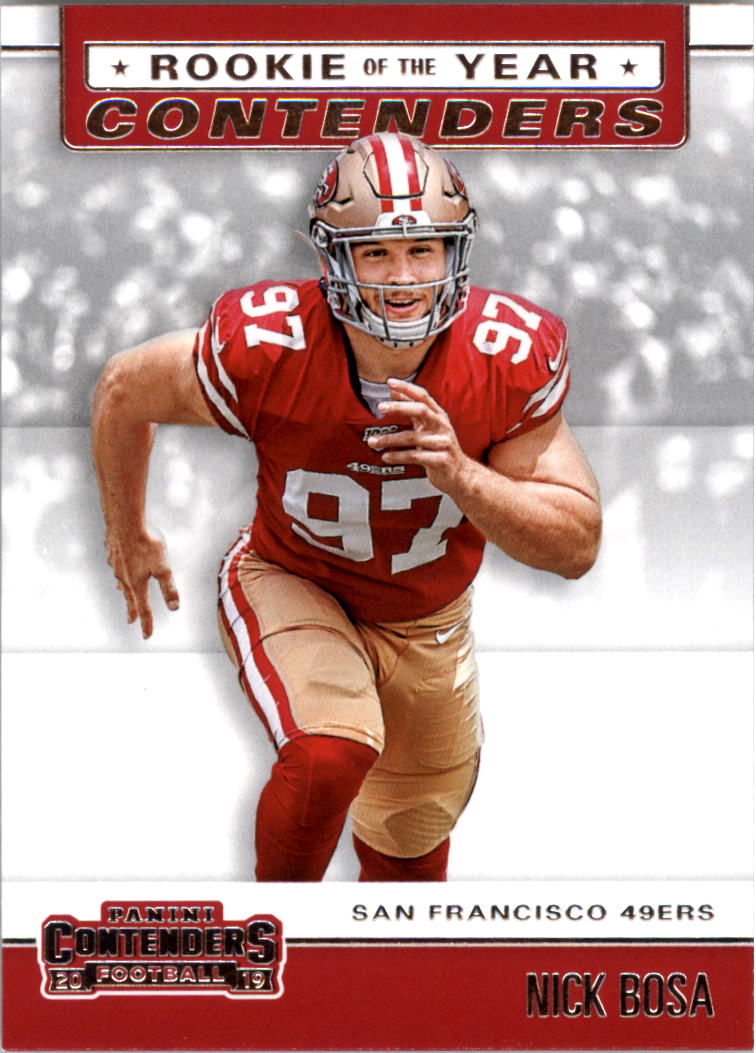 : 2020 Panini Contenders Draft Legacy #10 Joey Bosa/Nick