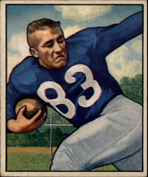 1950 Bowman #83 Lowell Tew RC