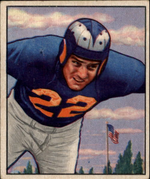 1950 Bowman #85 Fred Naumetz RC
