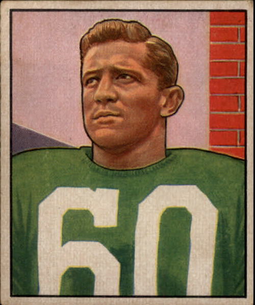 1950 Bowman #132 Chuck Bednarik