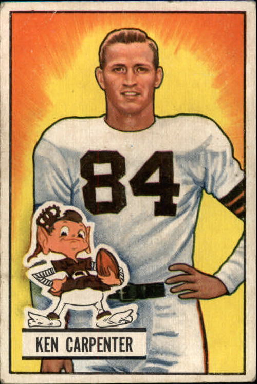 1951 Bowman #39 Ken Carpenter