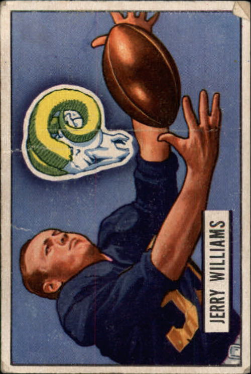 1951 Bowman #114 Jerry Williams RC