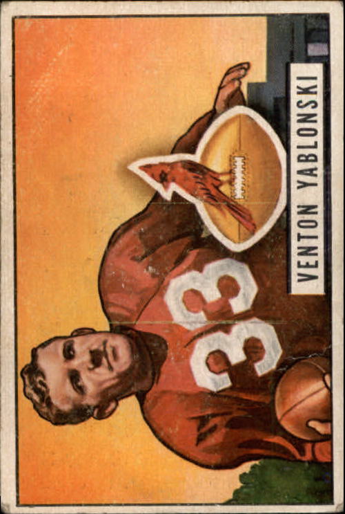 1951 Bowman #138 Ventan Yablonski
