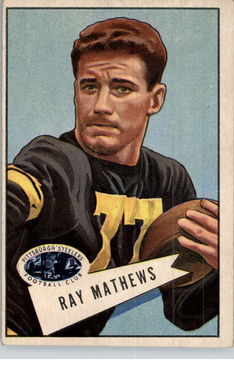 1952 Bowman Large #32 Ray Mathews