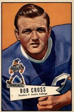1952 Bowman Large #102 Bobby Cross RC