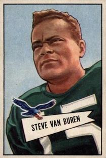 1952 Bowman Small #45 Steve Van Buren