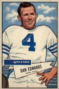 1952 Bowman Small #77 Dan Edwards
