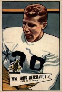 1952 Bowman Small #113 Bill Reichardt