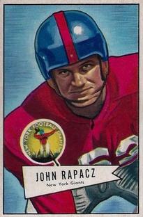 1952 Bowman Small #131 John Rapacz RC