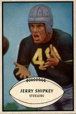 1953 Bowman #82 Jerry Shipkey