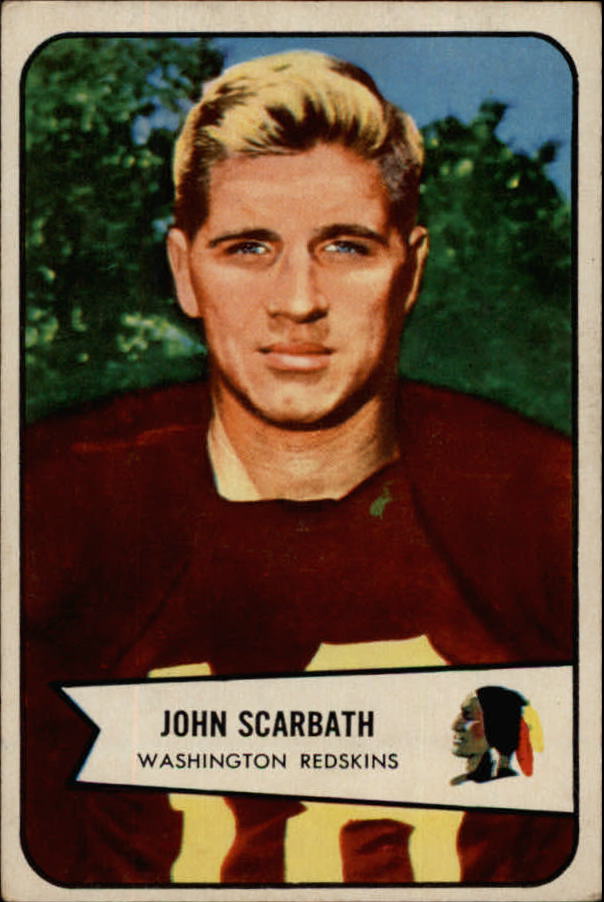1954 Bowman #3 Jack Scarbath