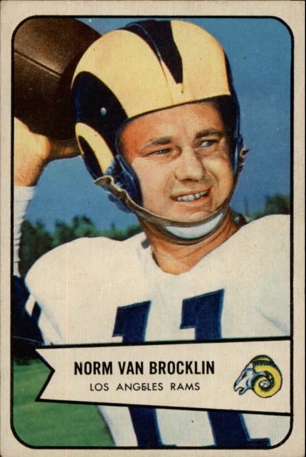 1954 Bowman #8 Norm Van Brocklin