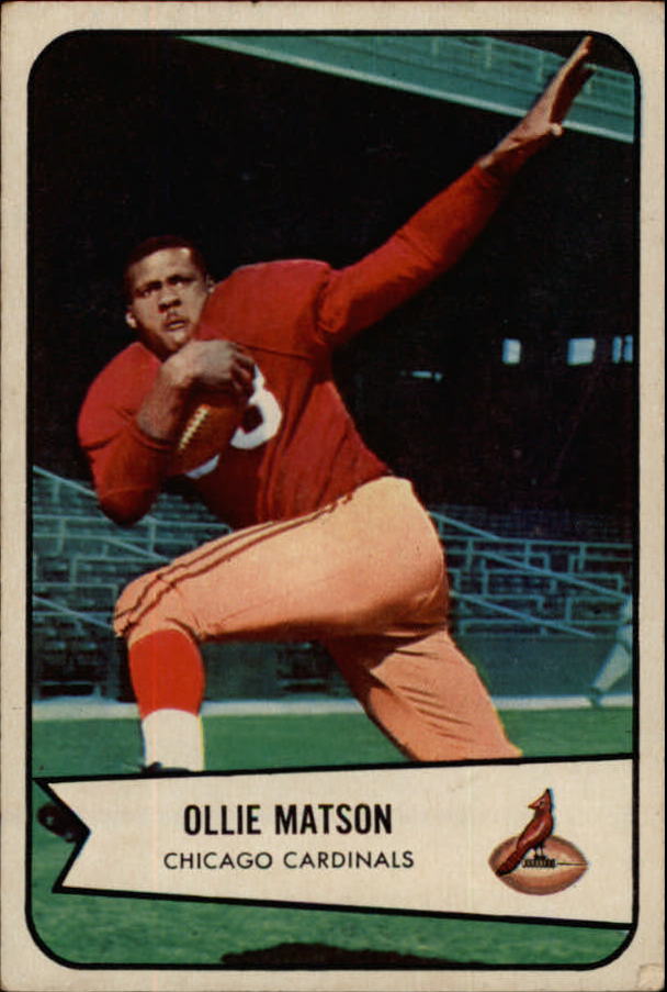 1954 Bowman #12 Ollie Matson