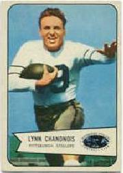 1954 Bowman #49A Lynn Chandnois ERR
