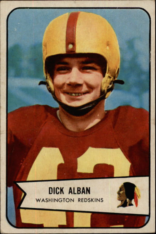 1954 Bowman #51 Dick Alban