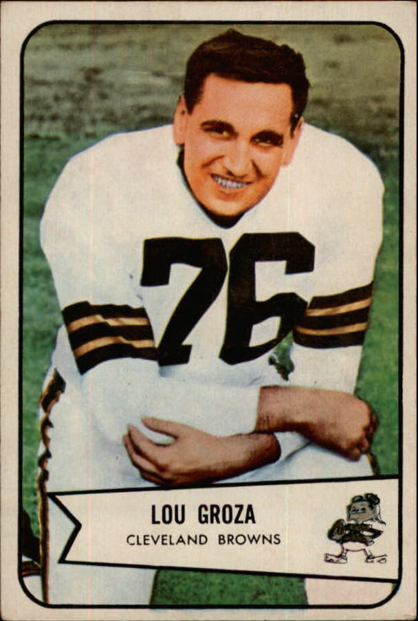 1954 Bowman #52 Lou Groza
