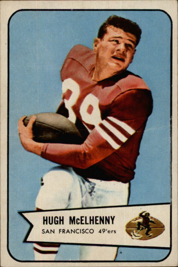 1954 Bowman #54 Hugh McElhenny