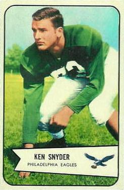 1954 Bowman #69 Kenneth Snyder SP