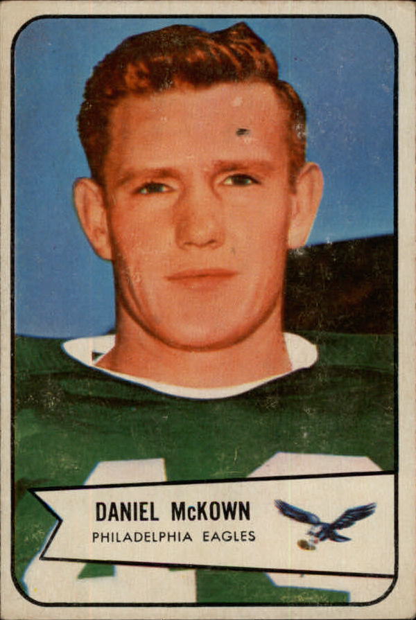 1954 Bowman #93 Dan McKown SP RC