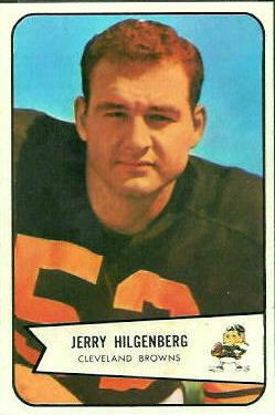 1954 Bowman #95 Jerry Hilgenberg SP RC