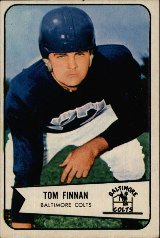 1954 Bowman #97B Tom Finnan COR RC