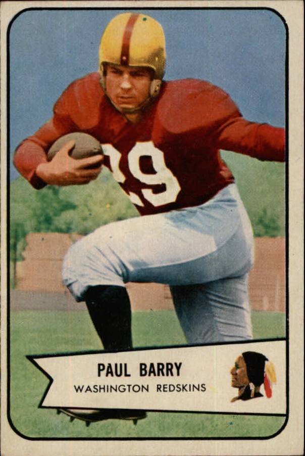 1954 Bowman #98 Paul Barry RC