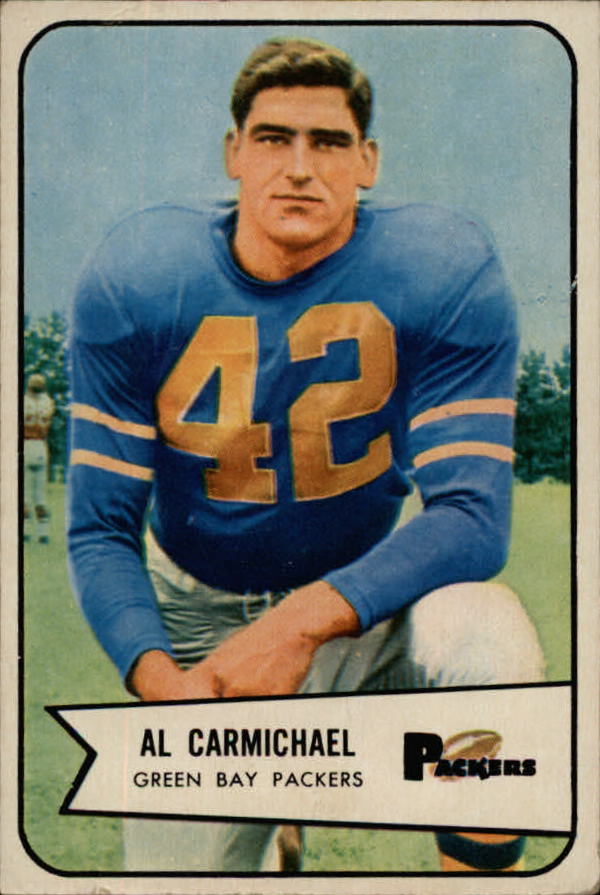 1954 Bowman #115 Al Carmichael RC